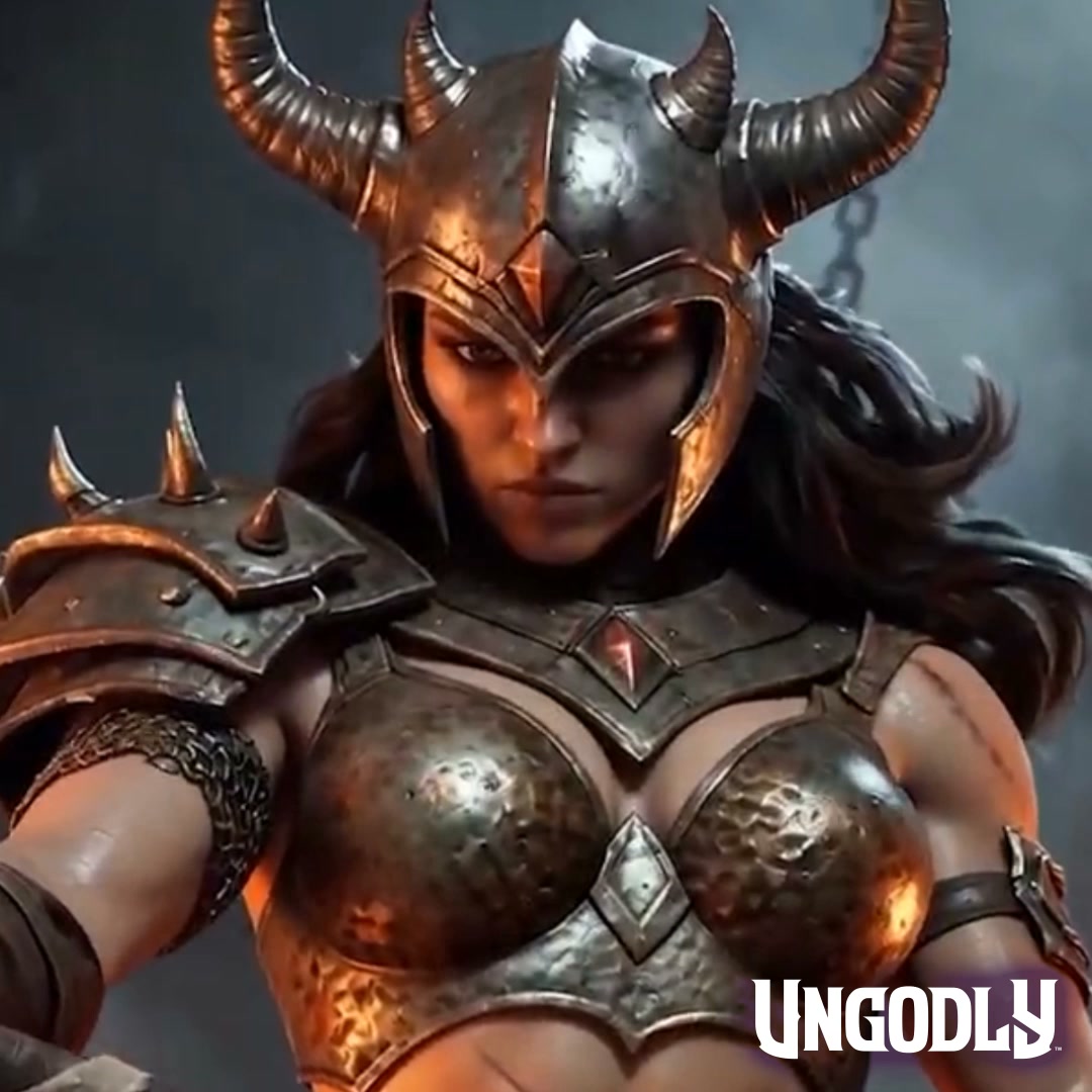 UnGodly Game Facebook ad: Made for Barbarians
