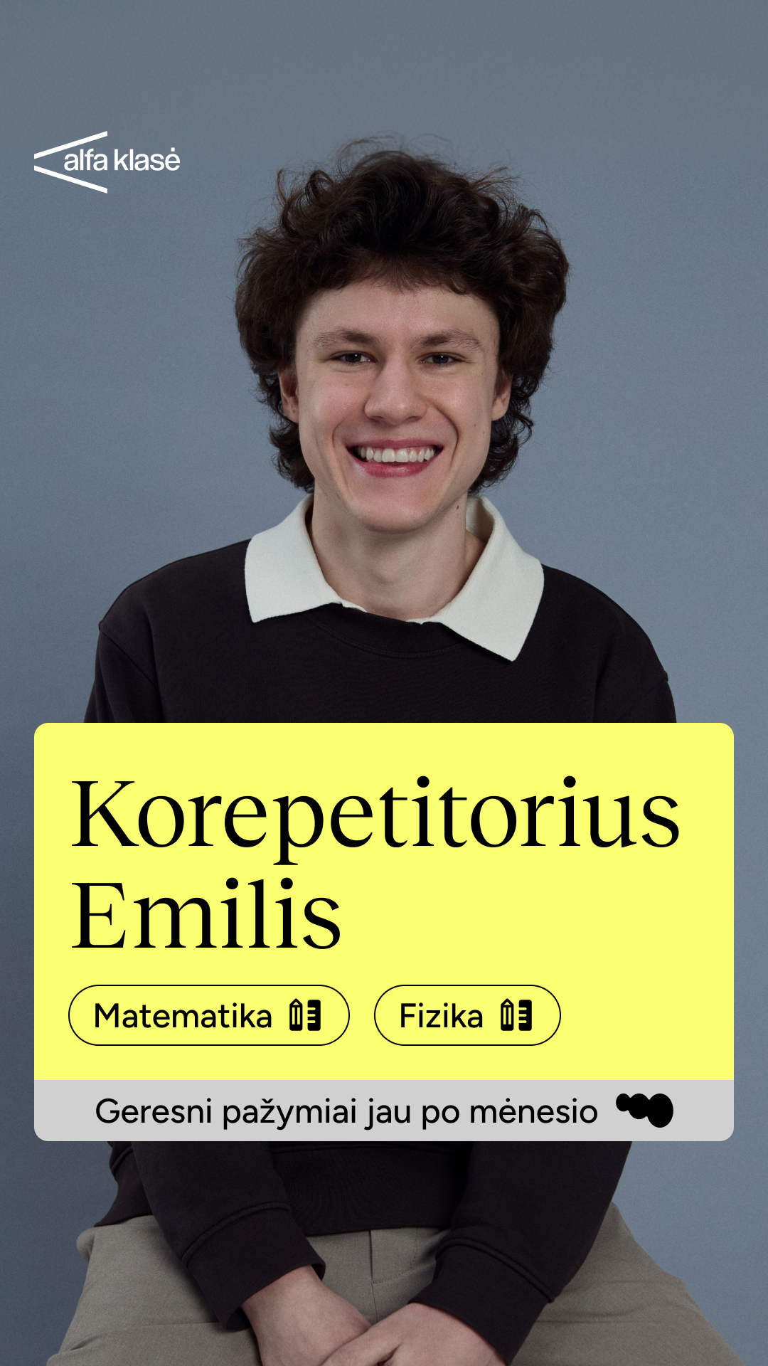 Alfa Klasė Facebook ad