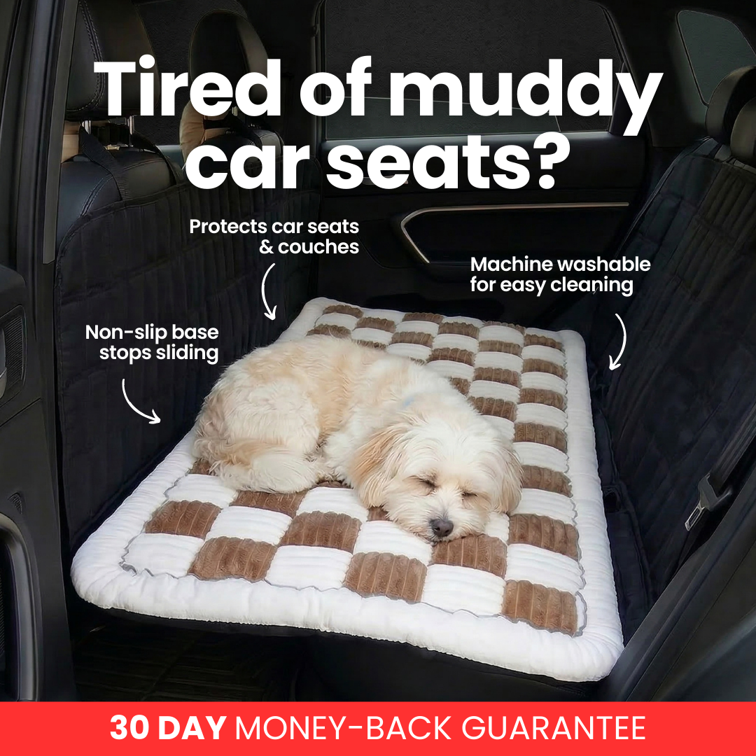 ComfyDawg Facebook ad: 50% OFF Best-Selling Travel Cushion