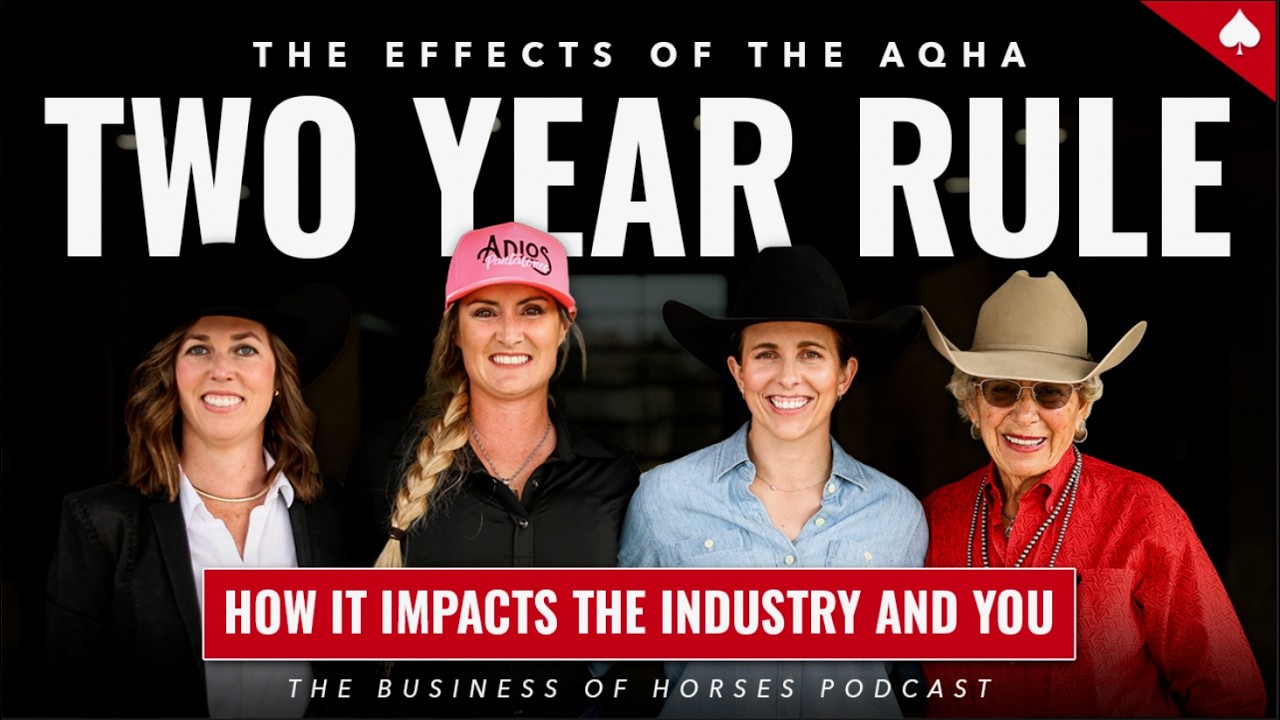 Solo Select Horses Facebook ad: The Business of Horses - AQHA 2-Year-Rule Discussion