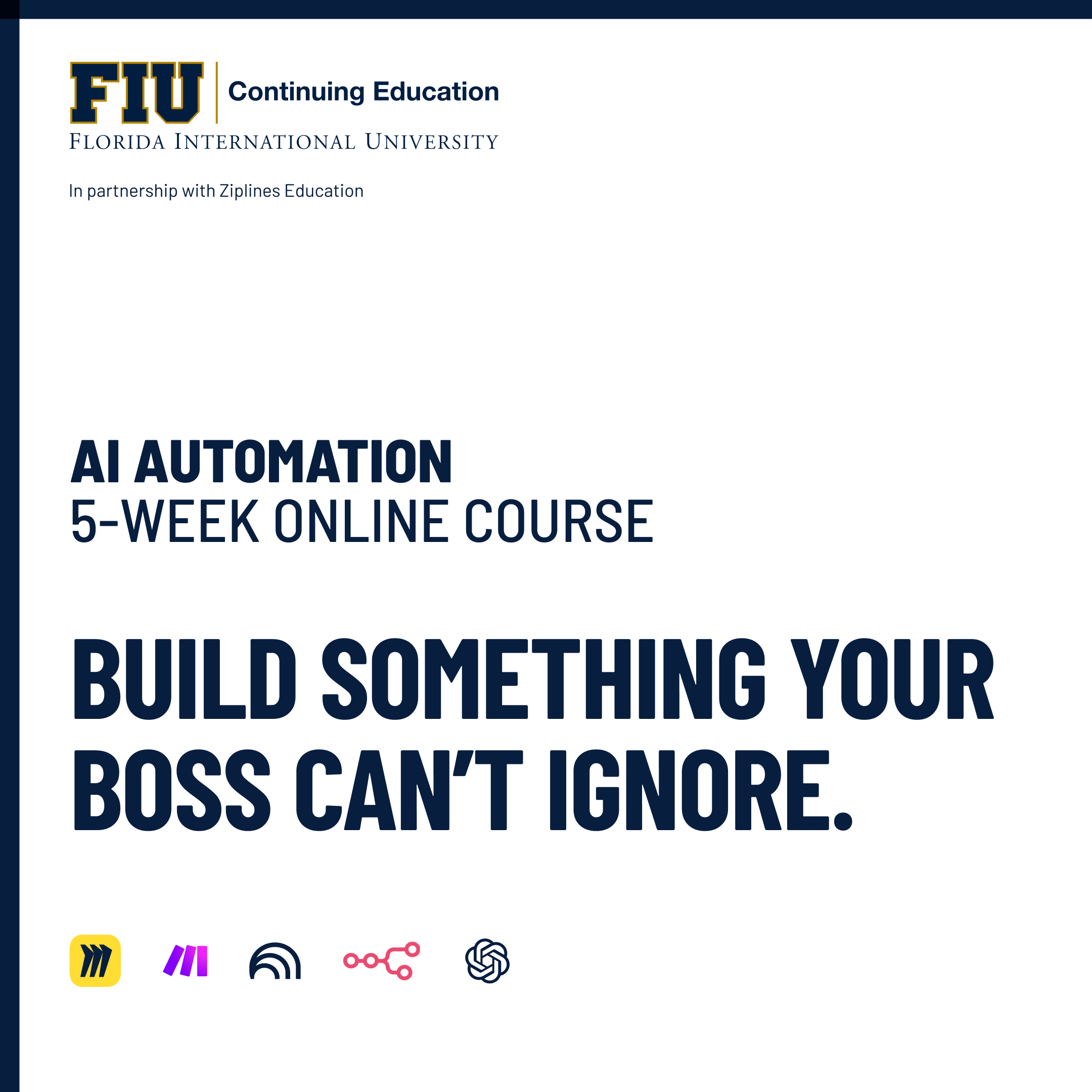 FIU Learner Marketplace Facebook ad