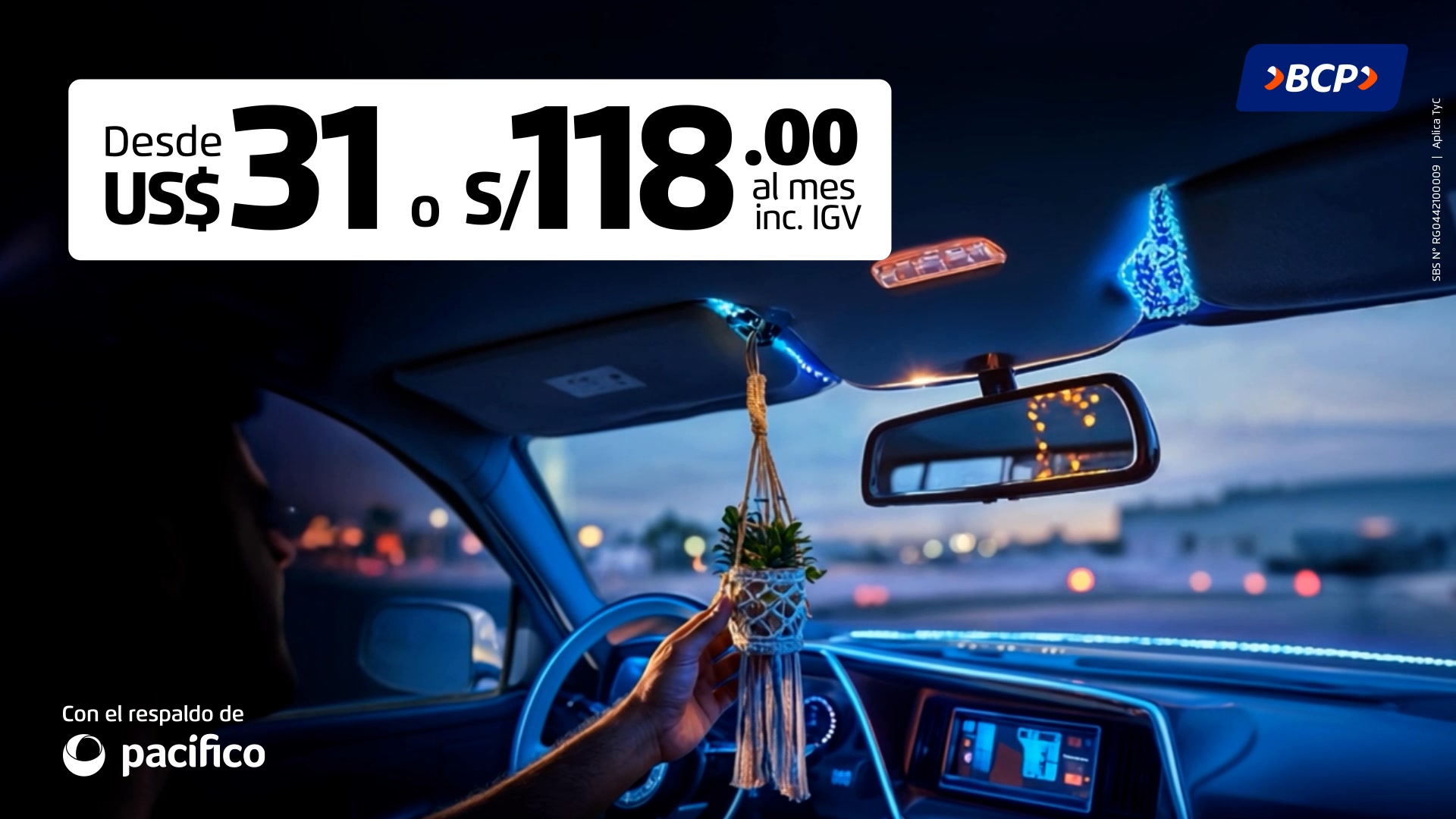 Banco de Crédito BCP Facebook ad from Aug 10, 2026