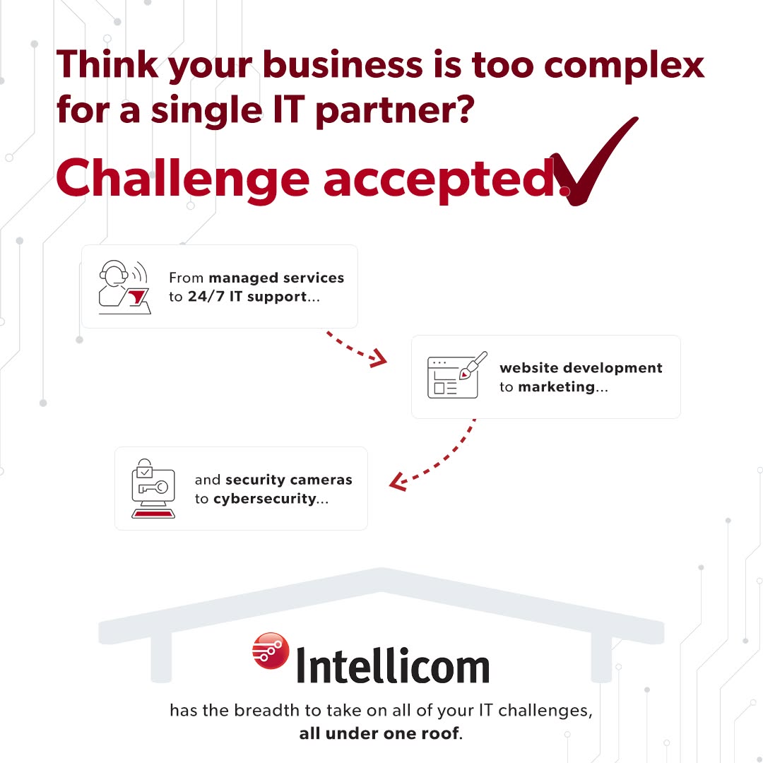 Intellicom Facebook ad: Your Trusted Tech Partner