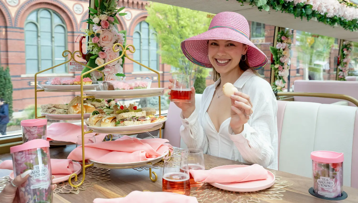Tea Around Town Facebook ad