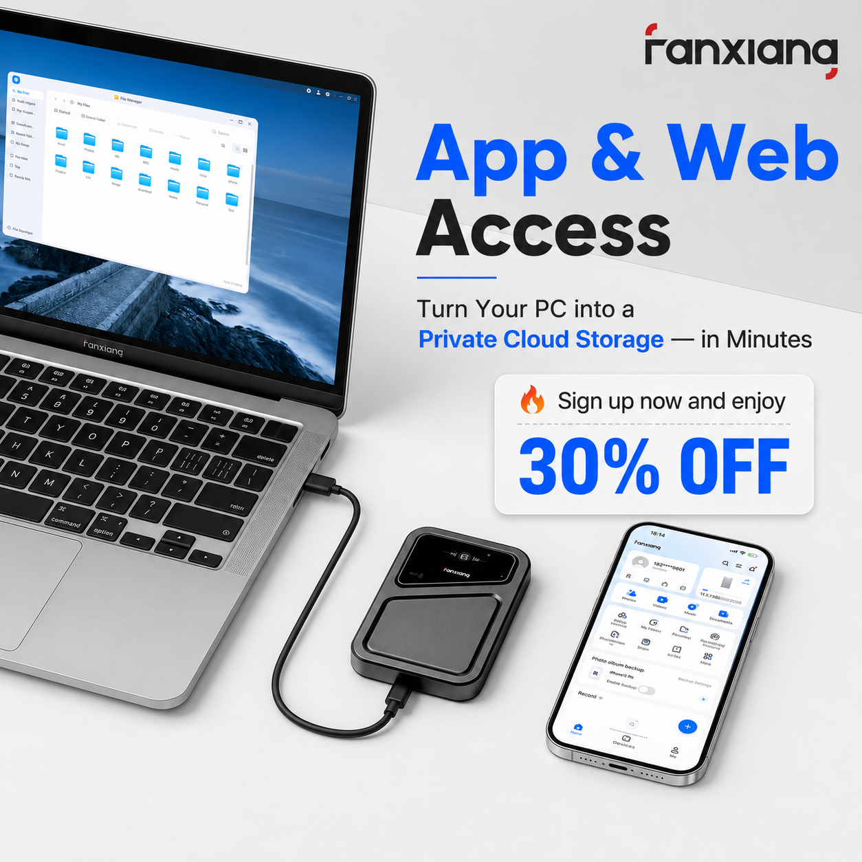 Fanxcloudglobal Facebook ad