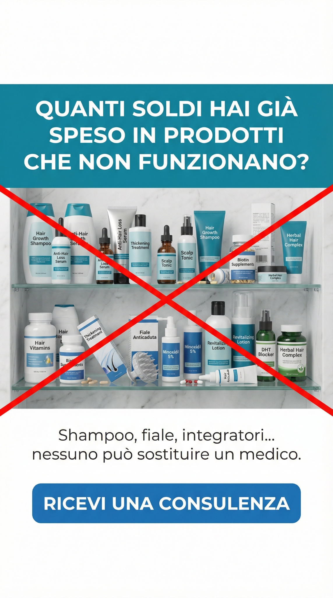 Calvizie.net Facebook ad from Feb 18, 2026