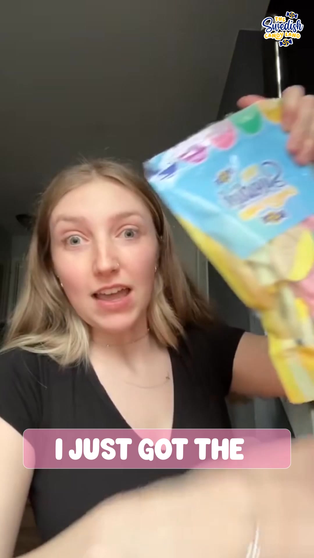 Swedish Candy Land Facebook ad: Taste Authentic Swedish Candy Online