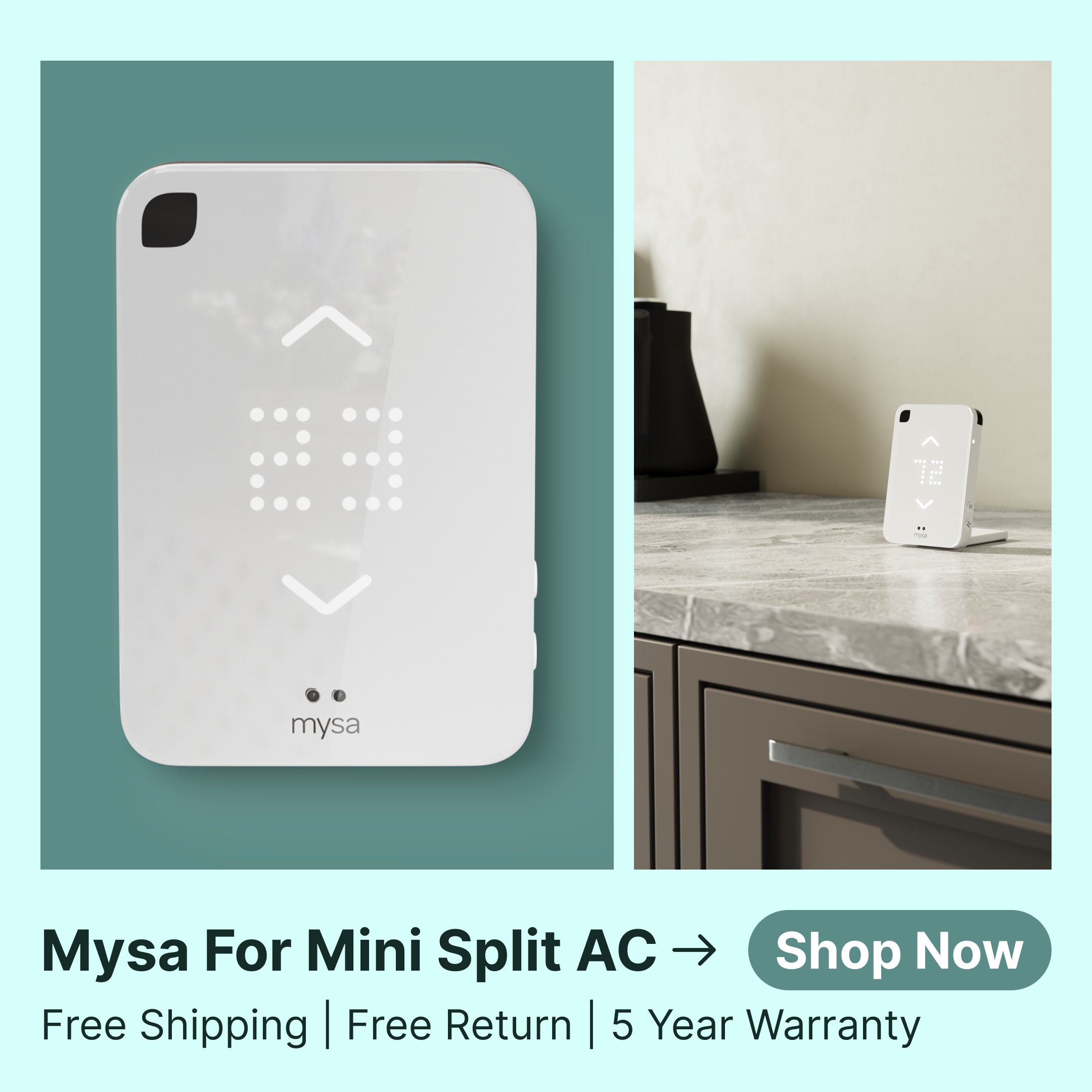 Mysa Facebook ad