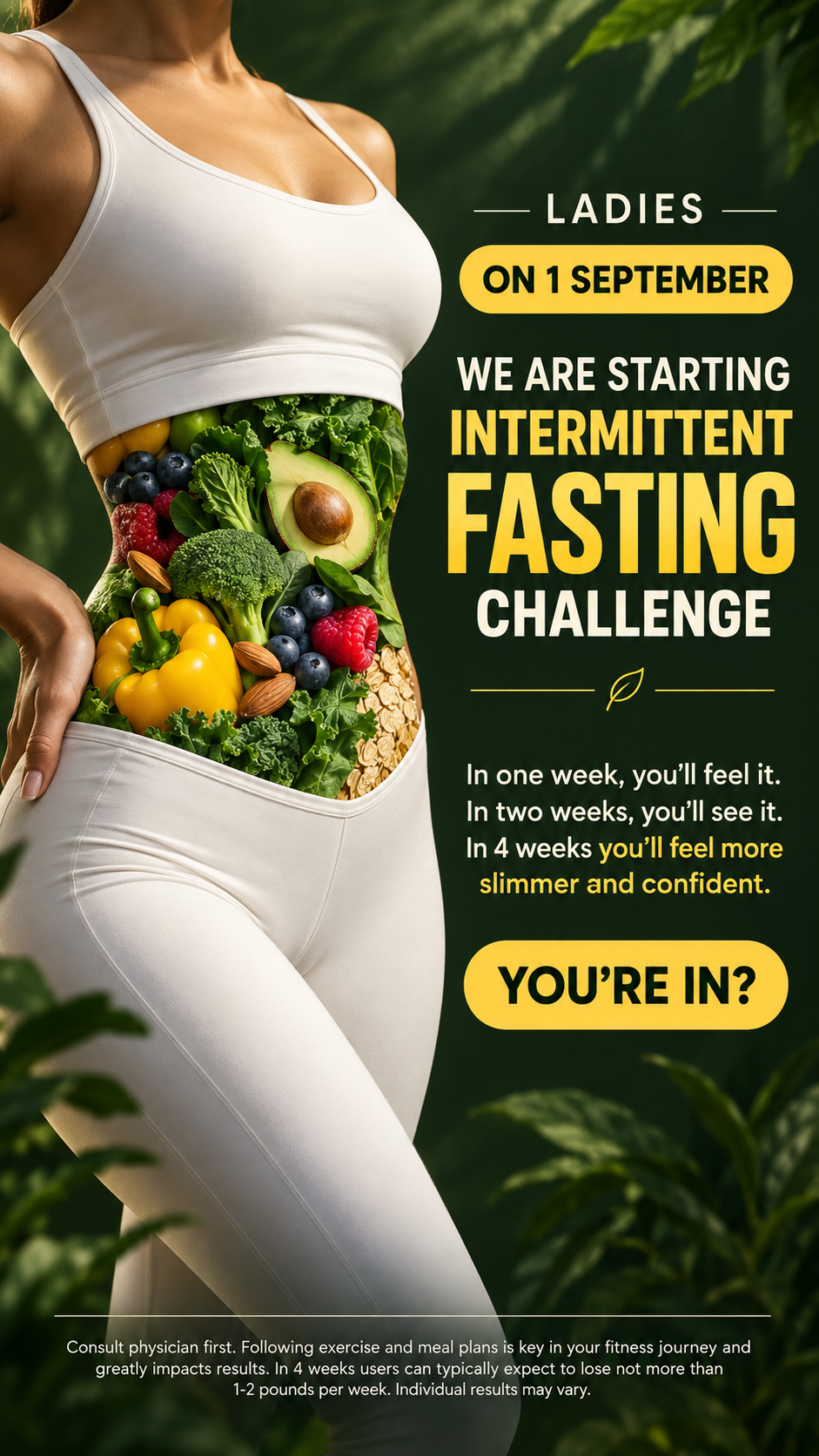 28 Day Challenge Facebook ad: Try it