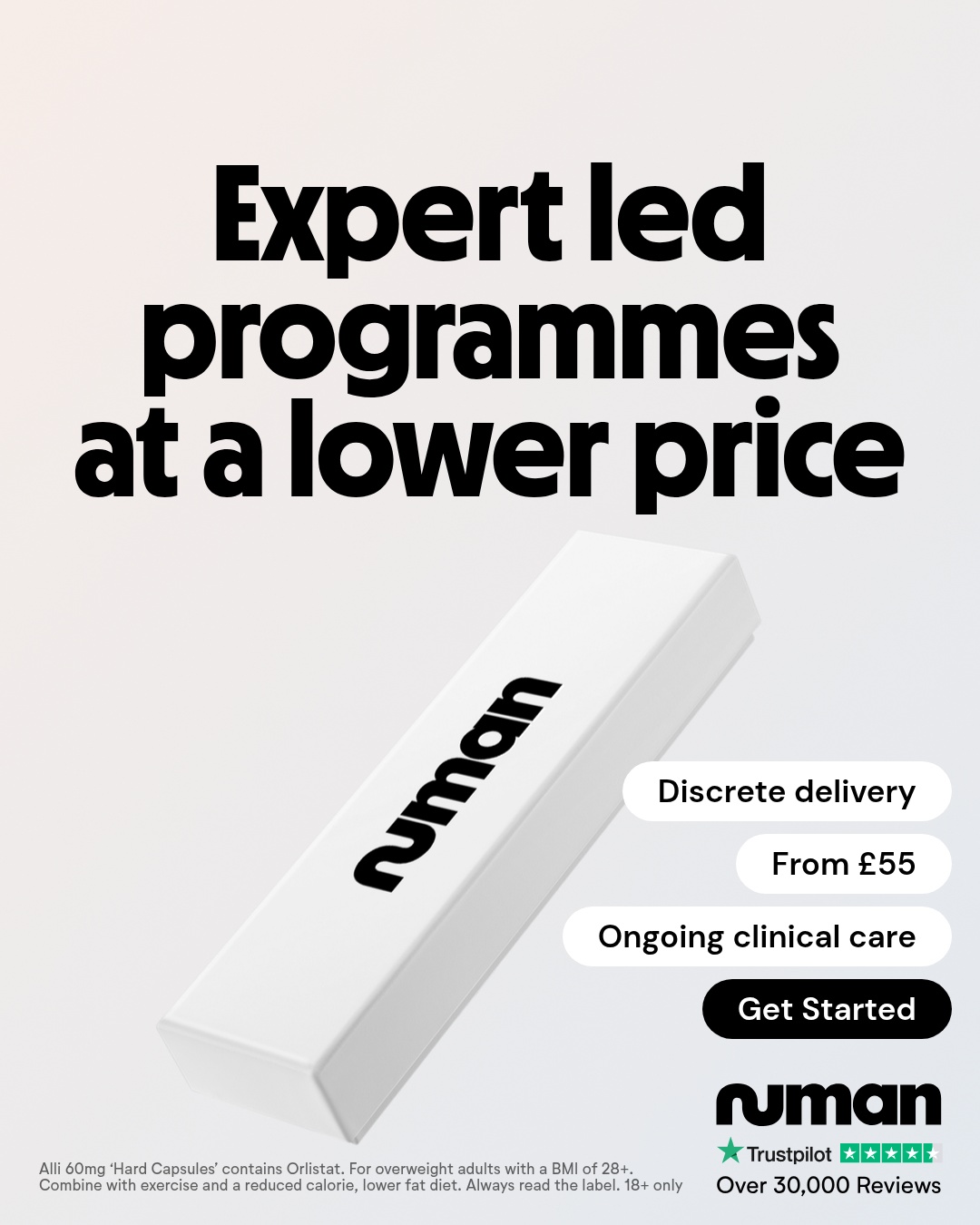 Numan - Digital healthcare Facebook ad