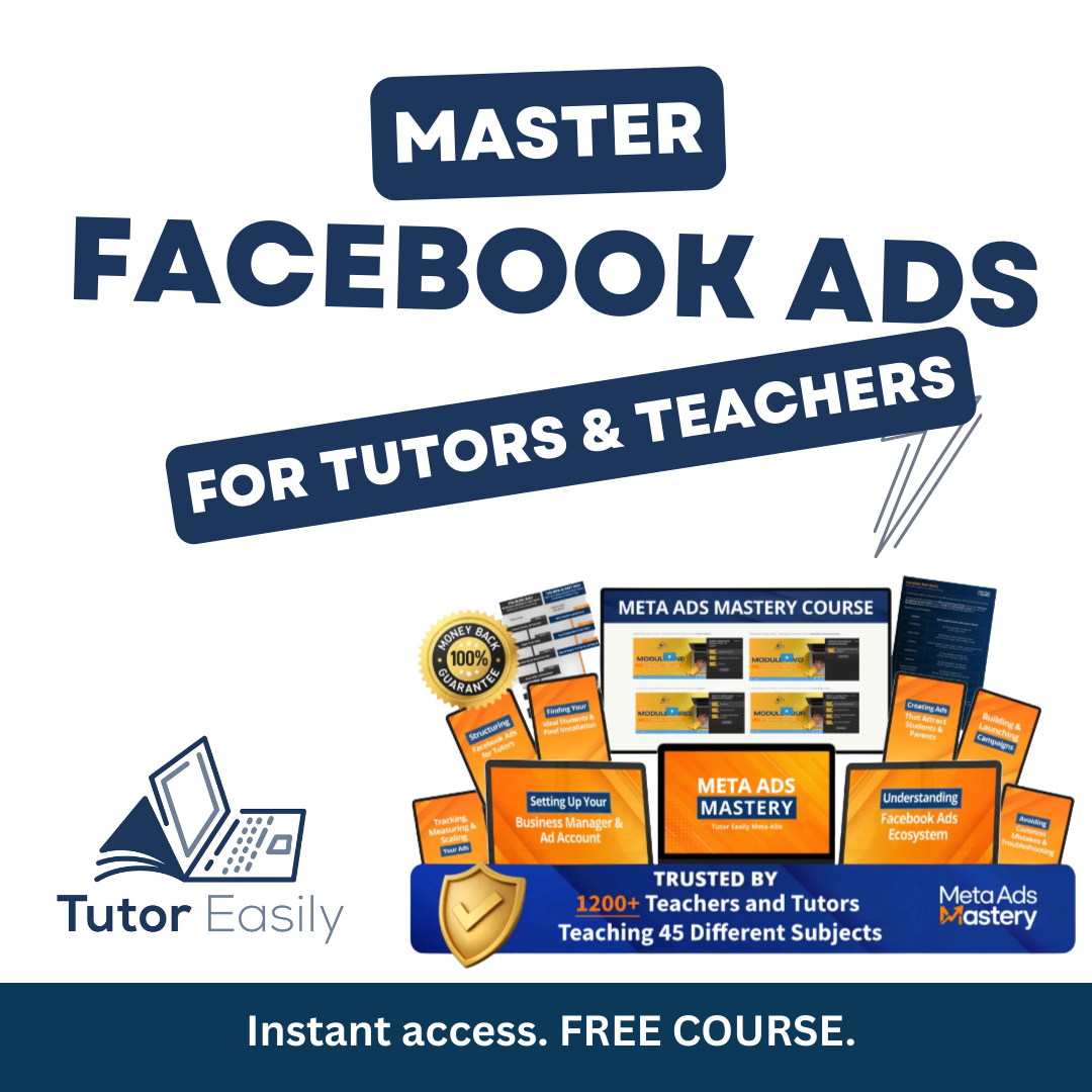Tutor Easily Facebook ad