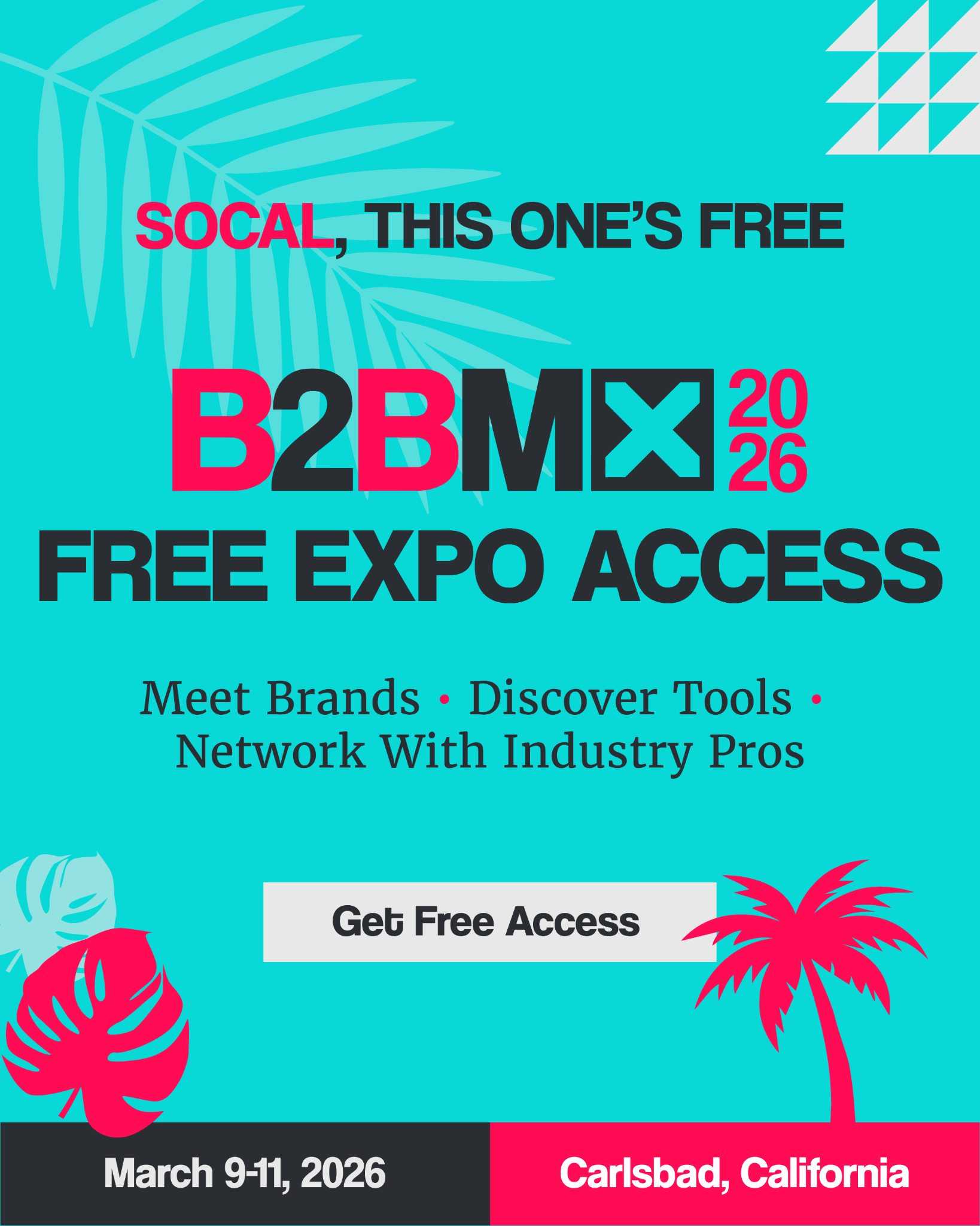 B2B Marketing Exchange Facebook ad: Meet Top B2B Marketing Vendors