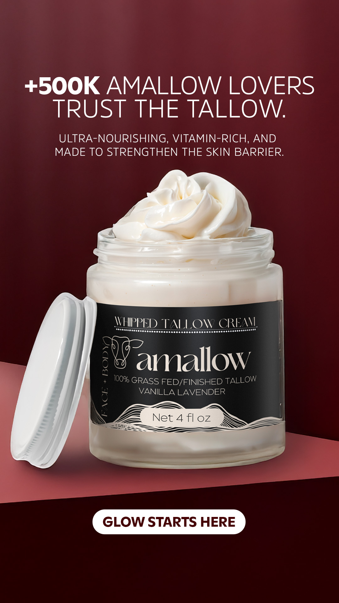 Amallow Naturals Facebook ad