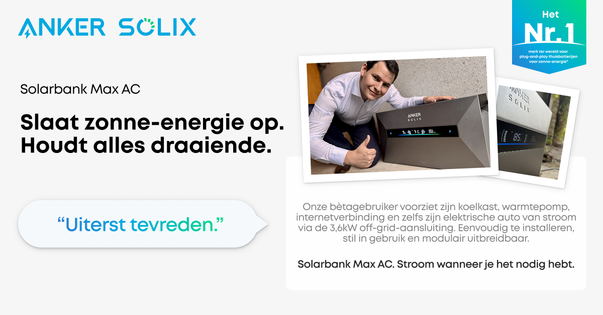 Anker SOLIX Facebook ad