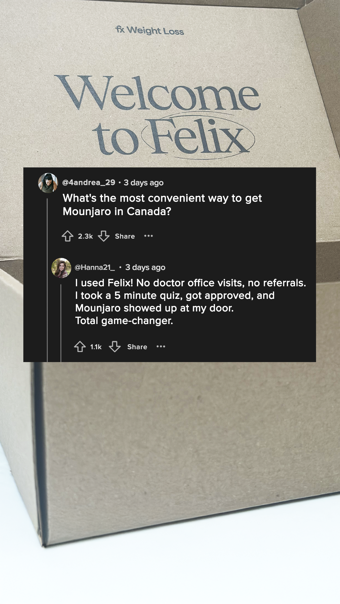 Felix Health Facebook ad