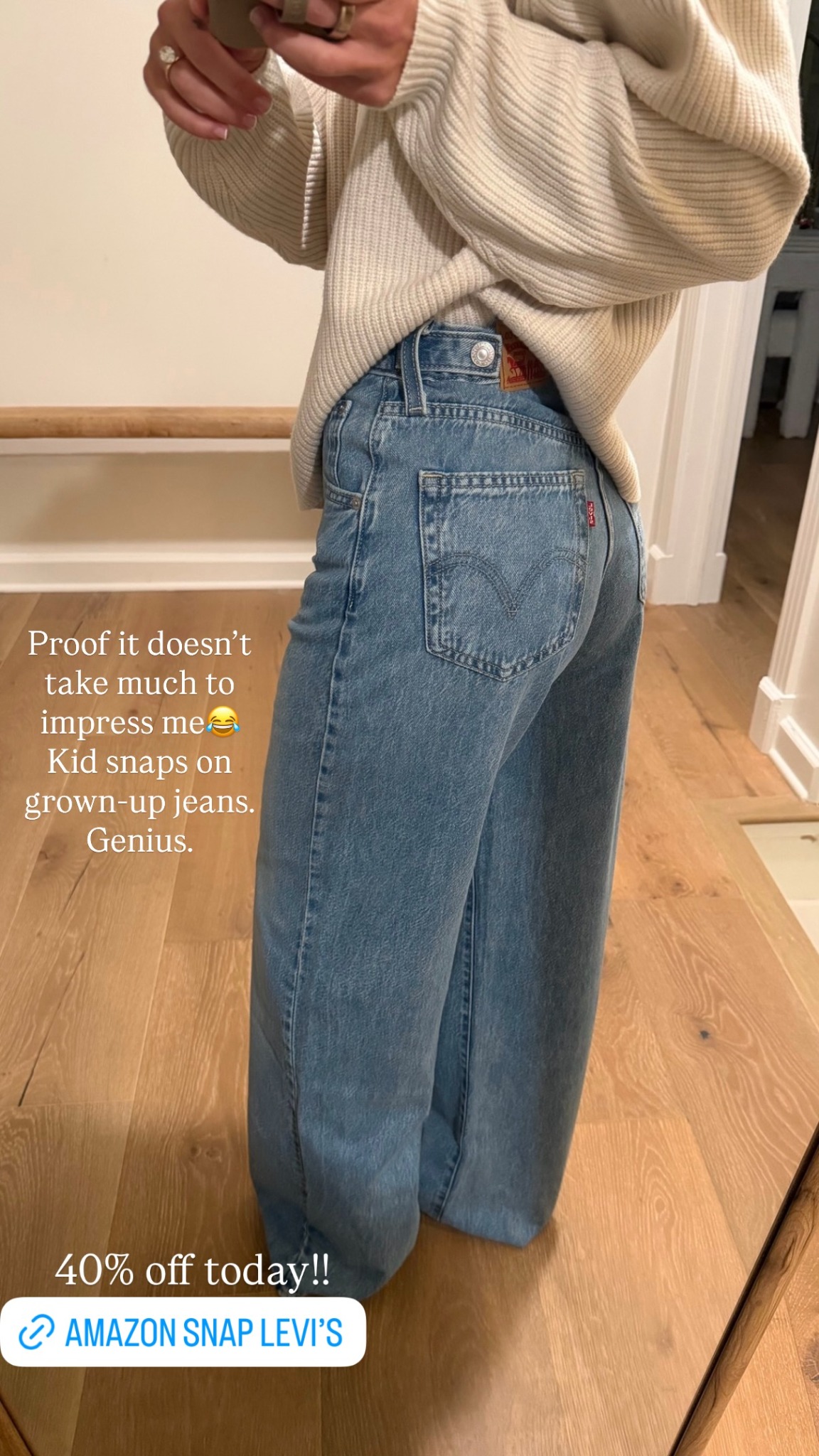 Laura Beverlin Facebook ad: Kid-Size Chic, Grown-Up Style