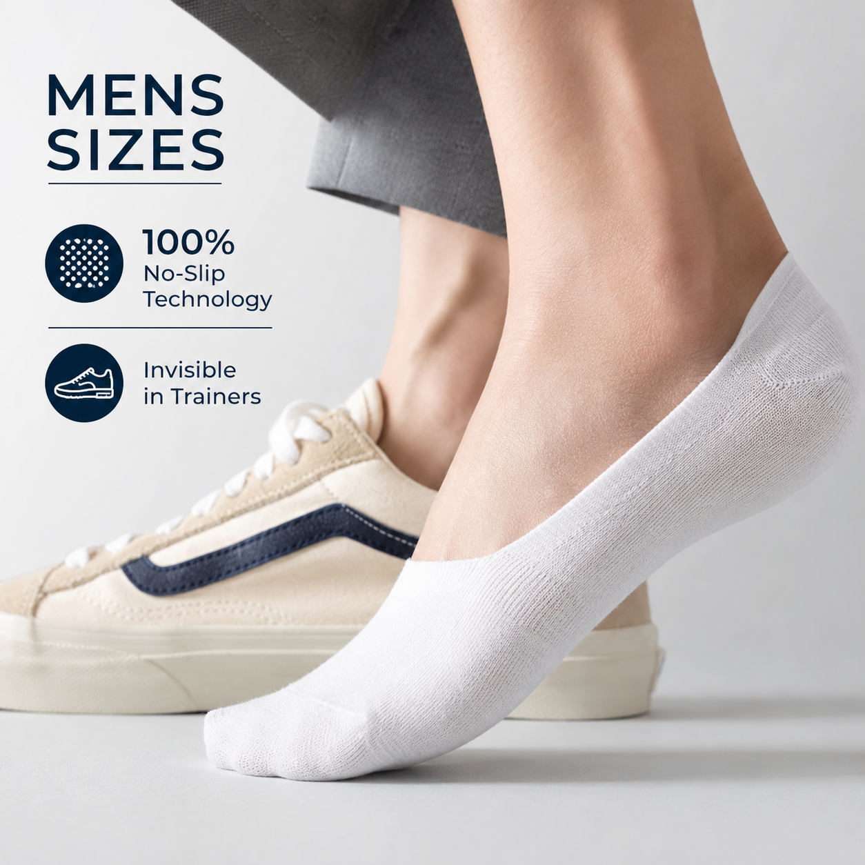 Velthentic Clothing Facebook ad: Most Comfortable No-Slip Socks Ever