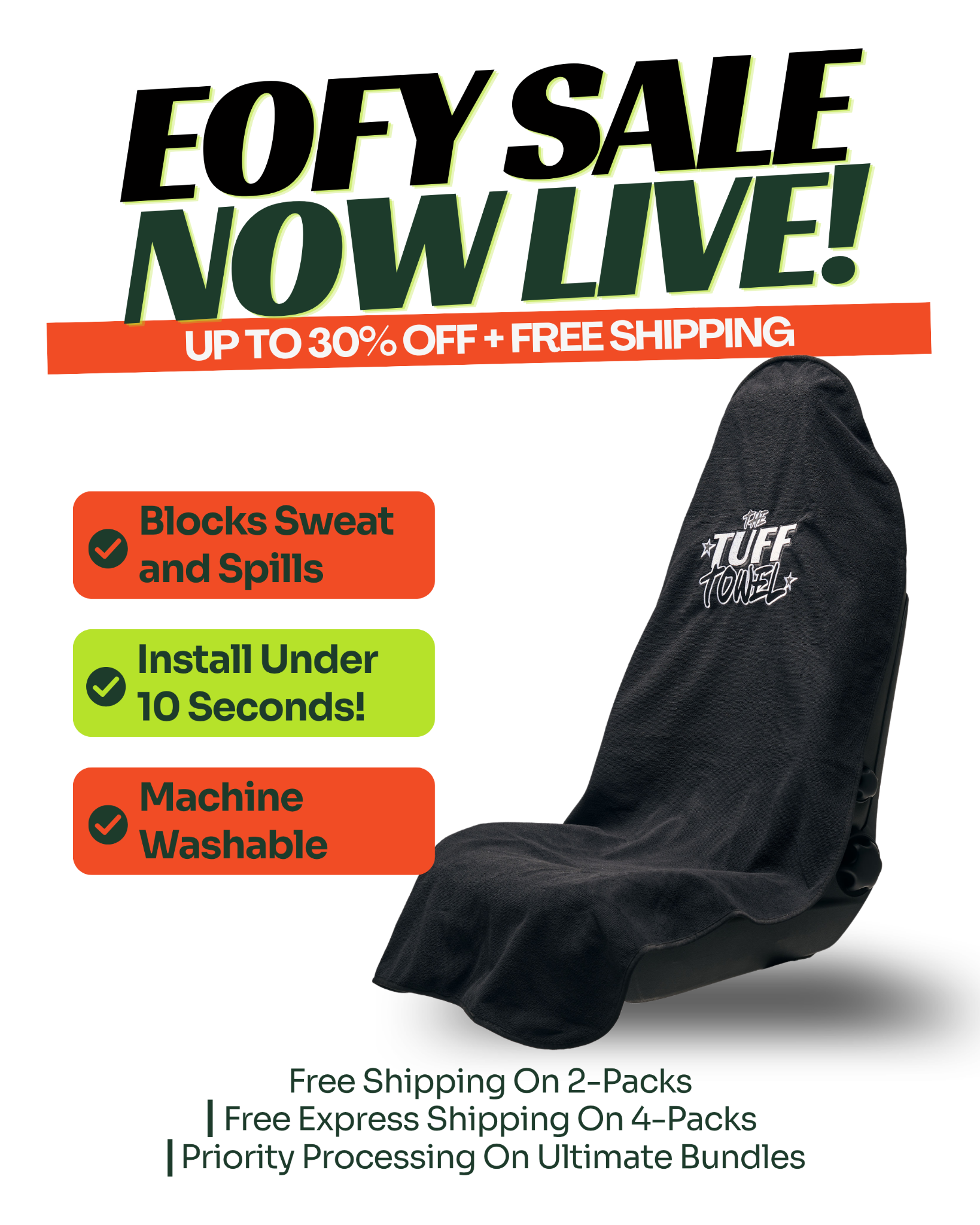 The Tuff Towel Facebook ad