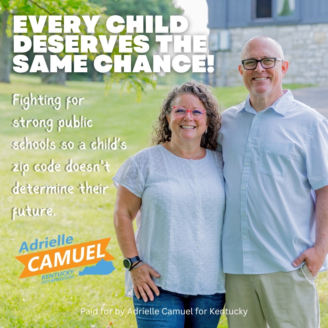 Adrielle Camuel for Kentucky Facebook ad: Fighting for Every Kentucky Kid