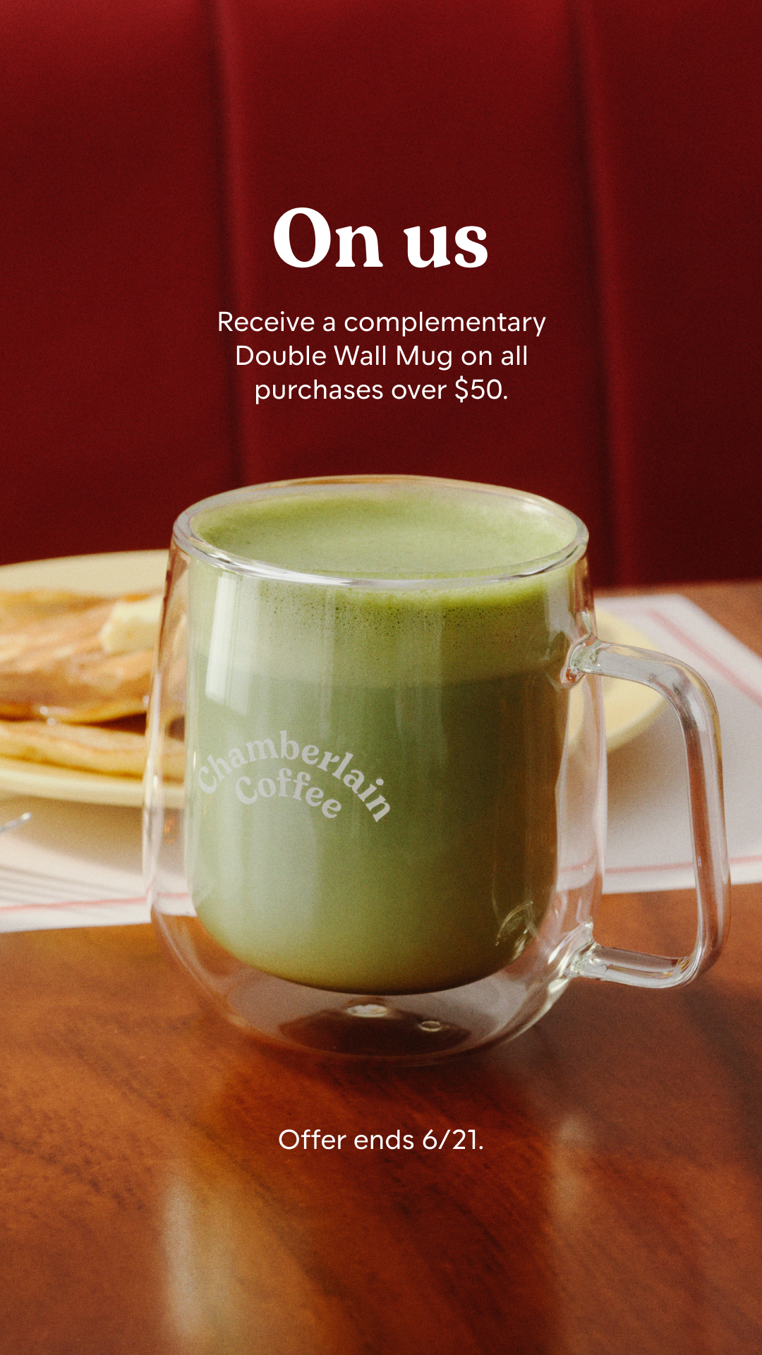 Chamberlain Coffee Facebook ad