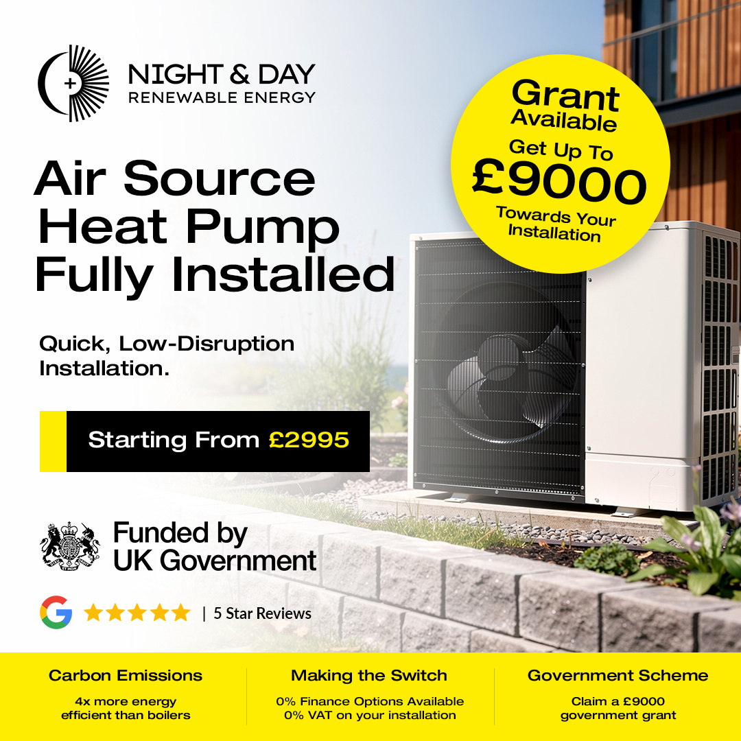 Night and Day Renewable Energy Facebook ad