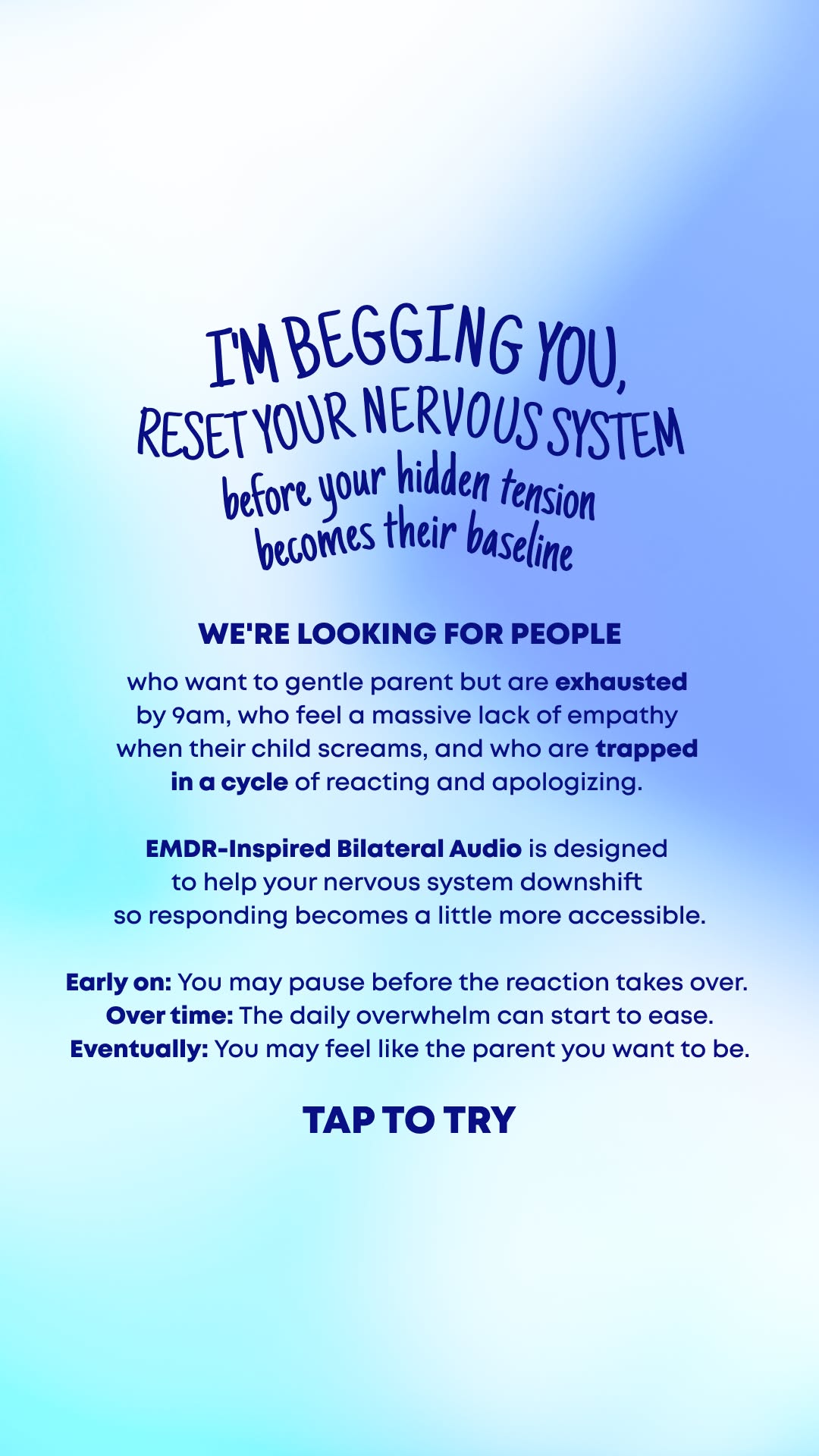 Calm Facebook ad