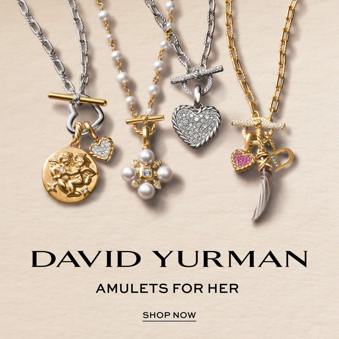 Mappin & Webb Facebook ad: @DavidYurman’s symbolic amulets are intricately carved and…