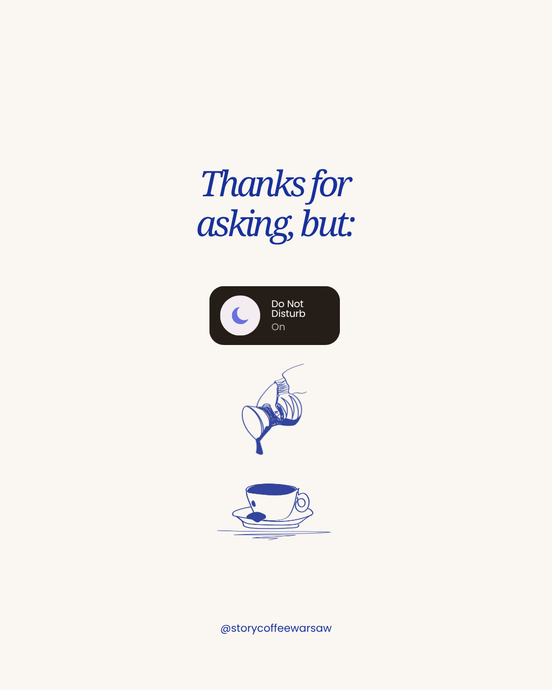 Story Coffee Roasters Facebook ad: tryb kawowy
