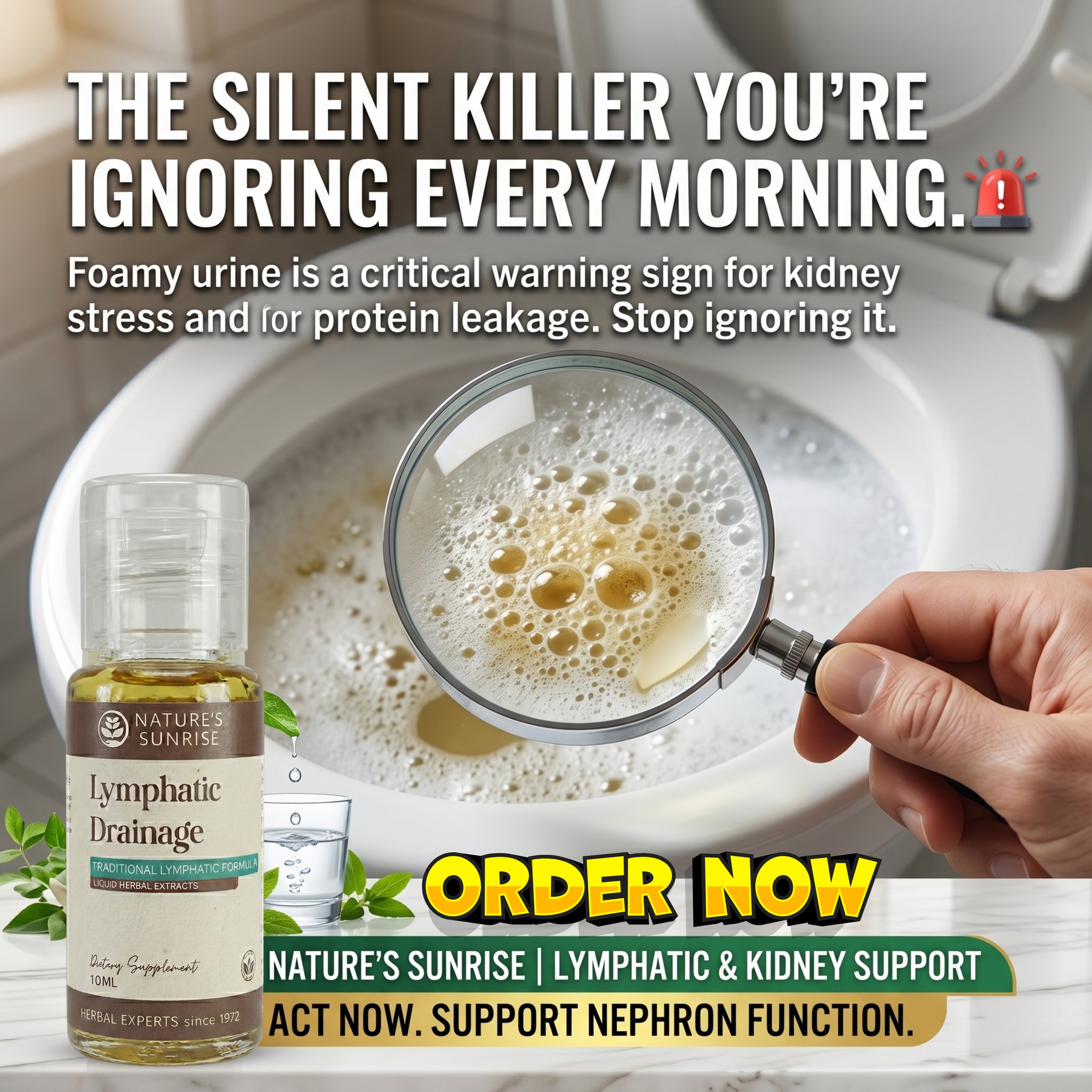 Nature's Sunrise - Lymphatic Support Drops Facebook ad