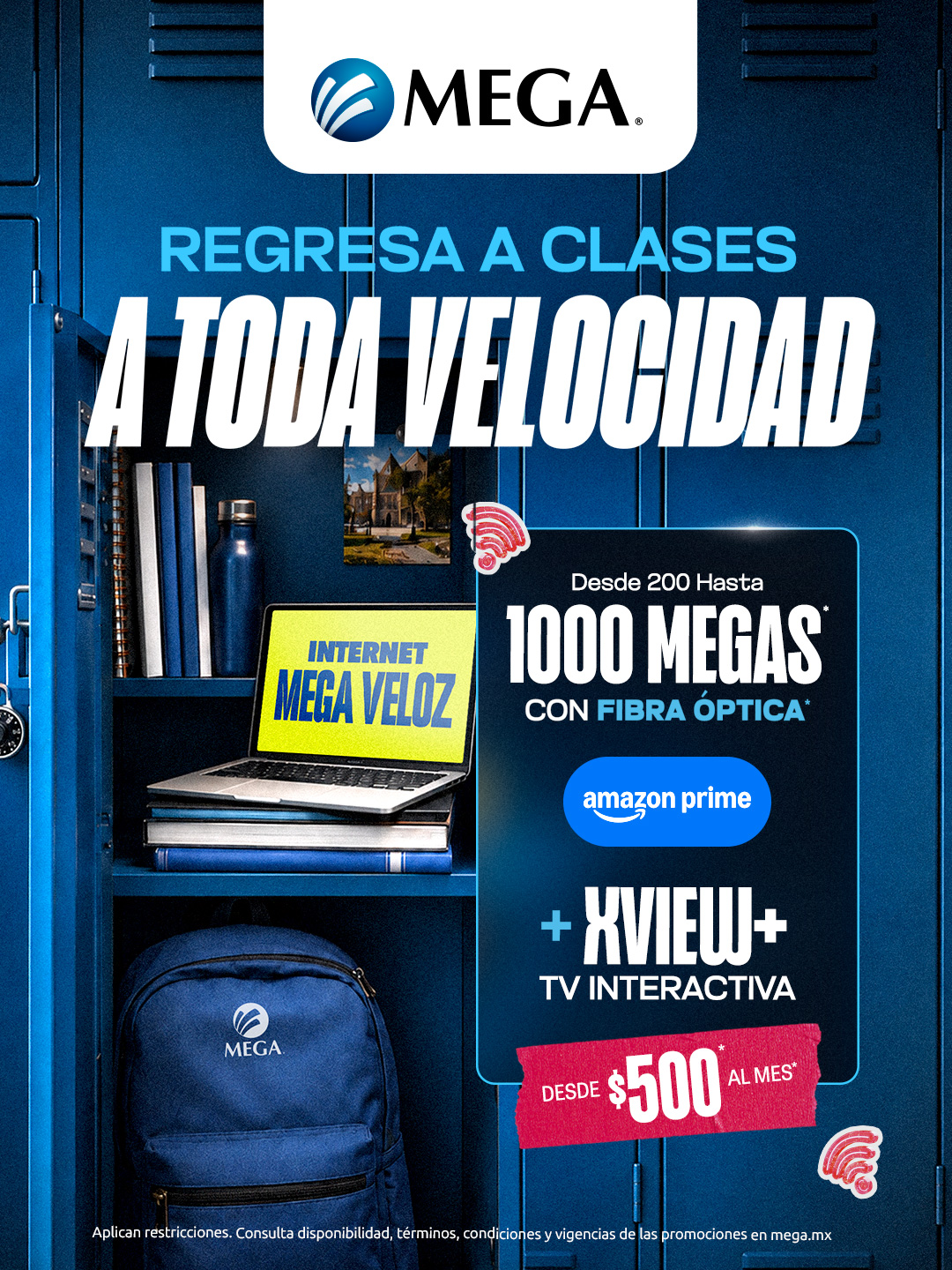 Megacable, Conectamos tu vida Facebook ad