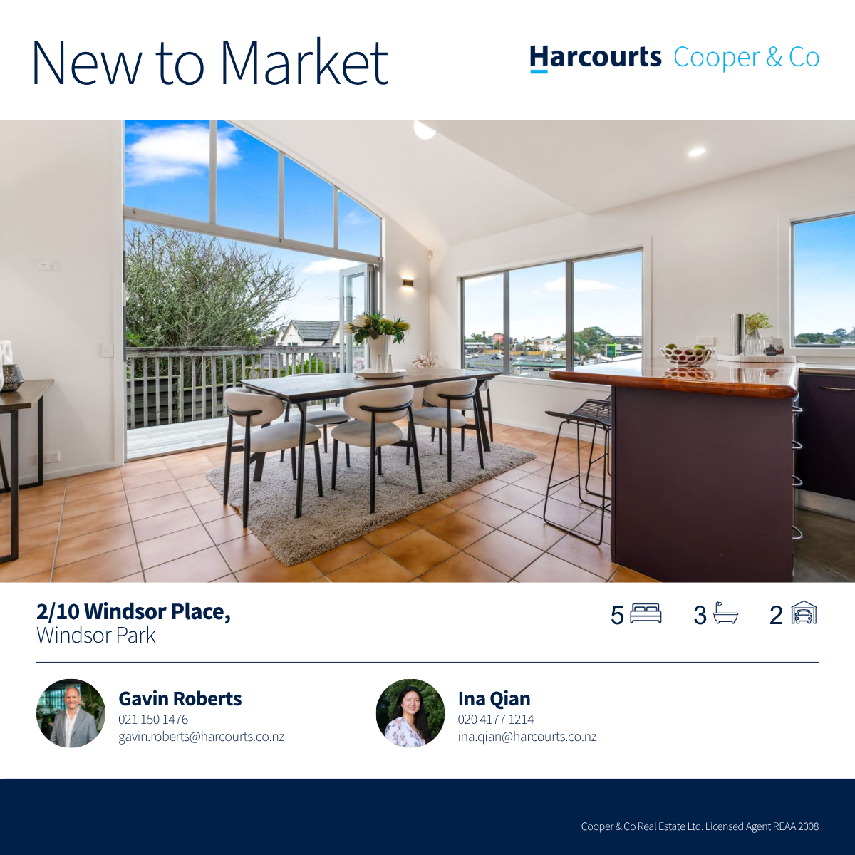 Harcourts Cooper & Co Real Estate Facebook ad