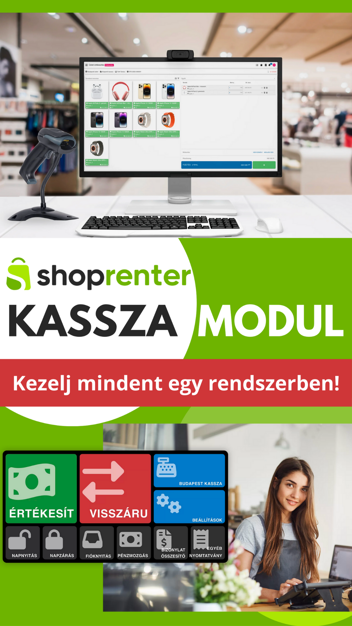 Cloud ERP - E-kereskedelmi Vállalatirányítási Rendszer Facebook ad from Apr 18, 2025