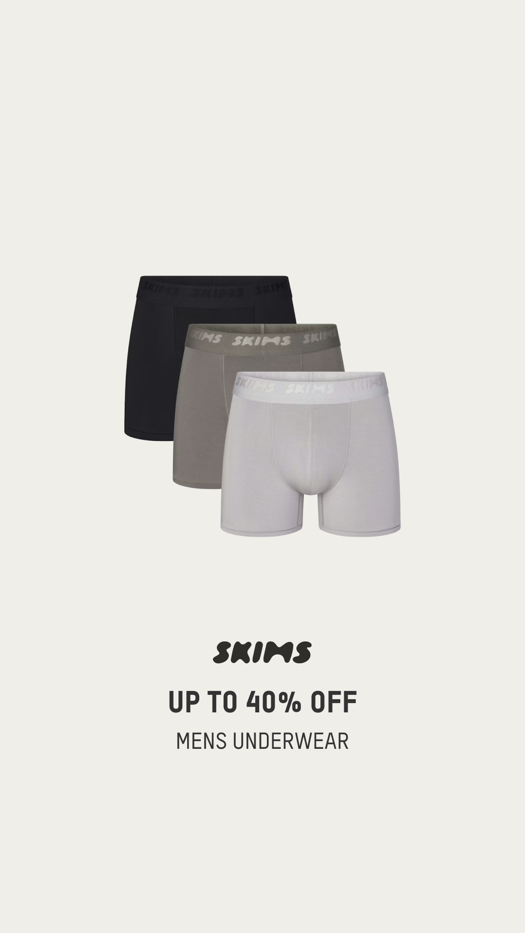 SKIMS Facebook ad