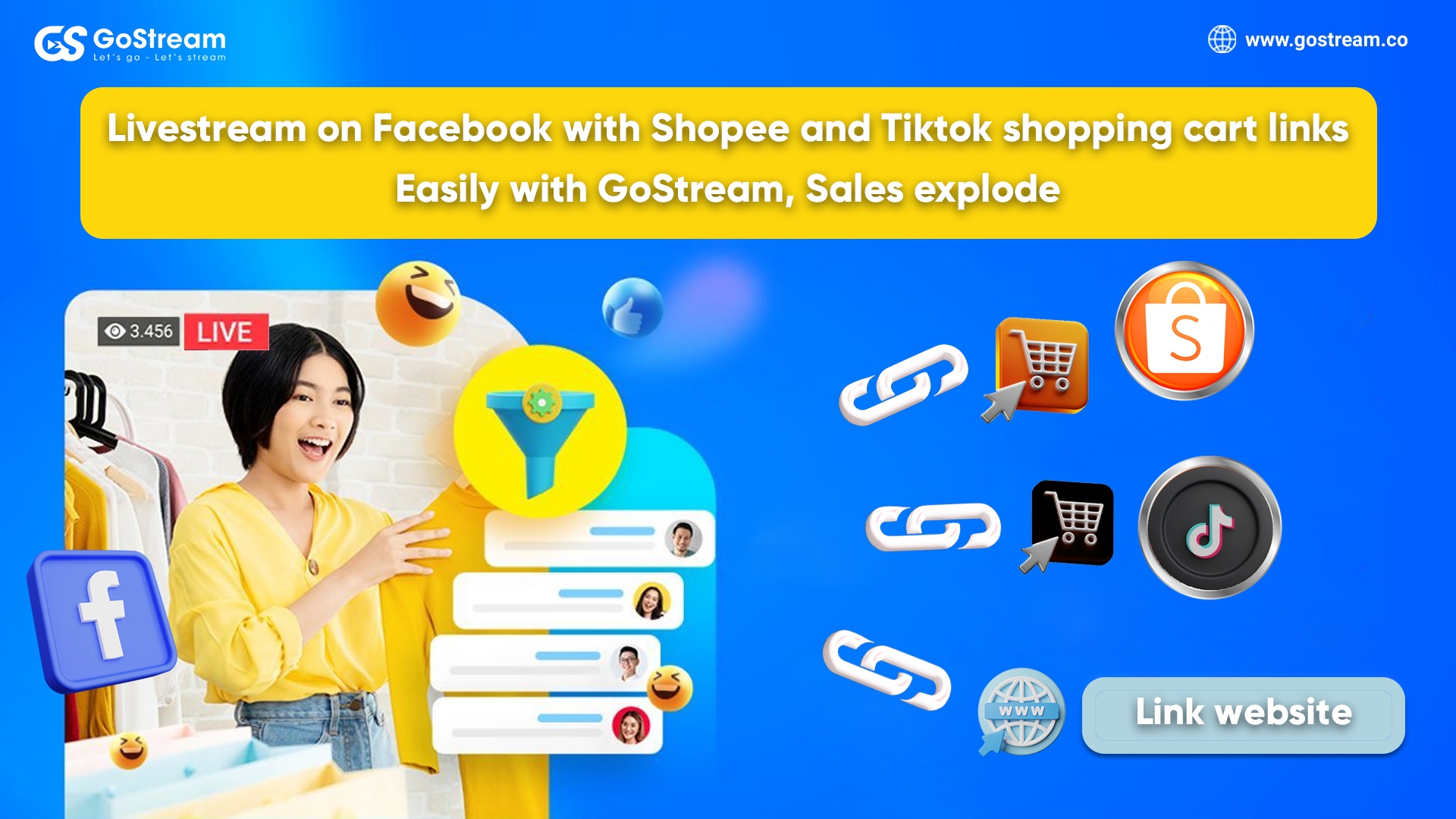 GoStream Facebook ad