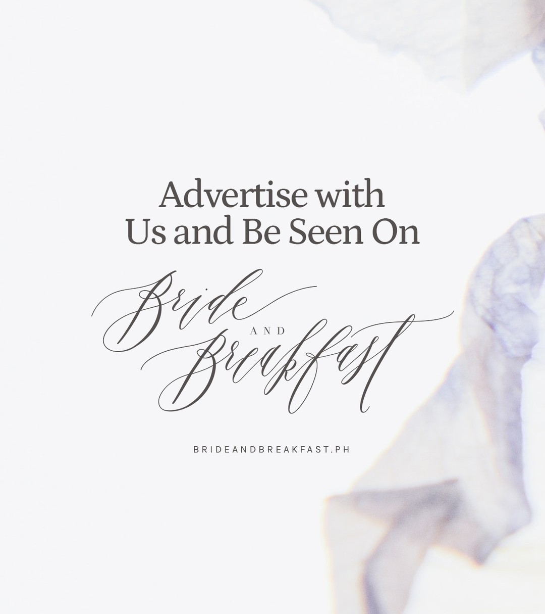 Bride and Breakfast Facebook ad: If you're a brand who loves weddings, we'd…