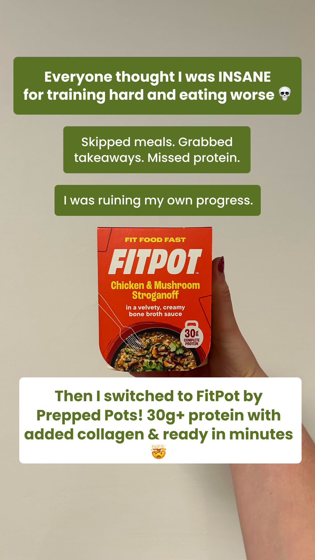 Prepped Pots Facebook ad