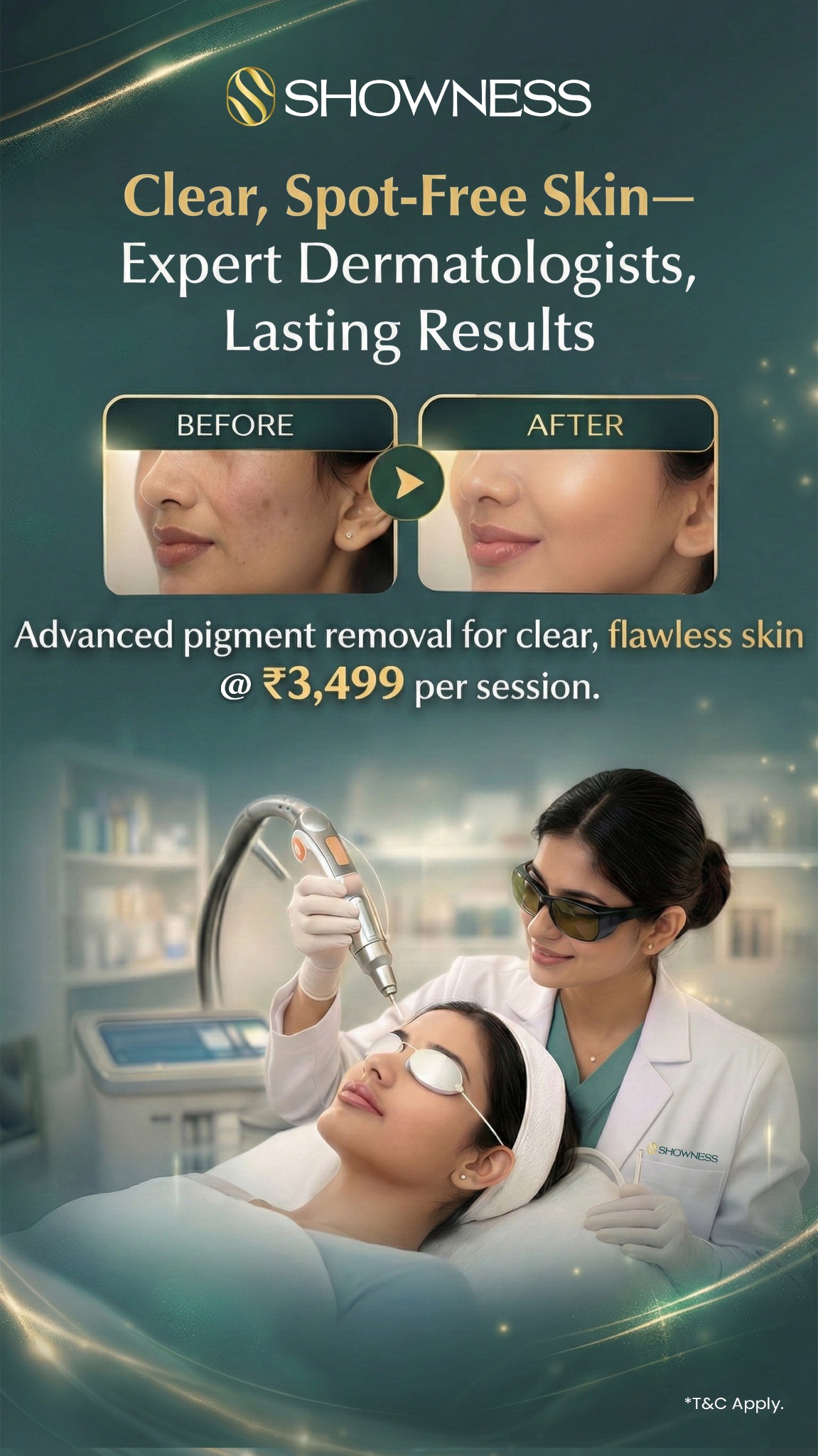 Showness Facebook ad