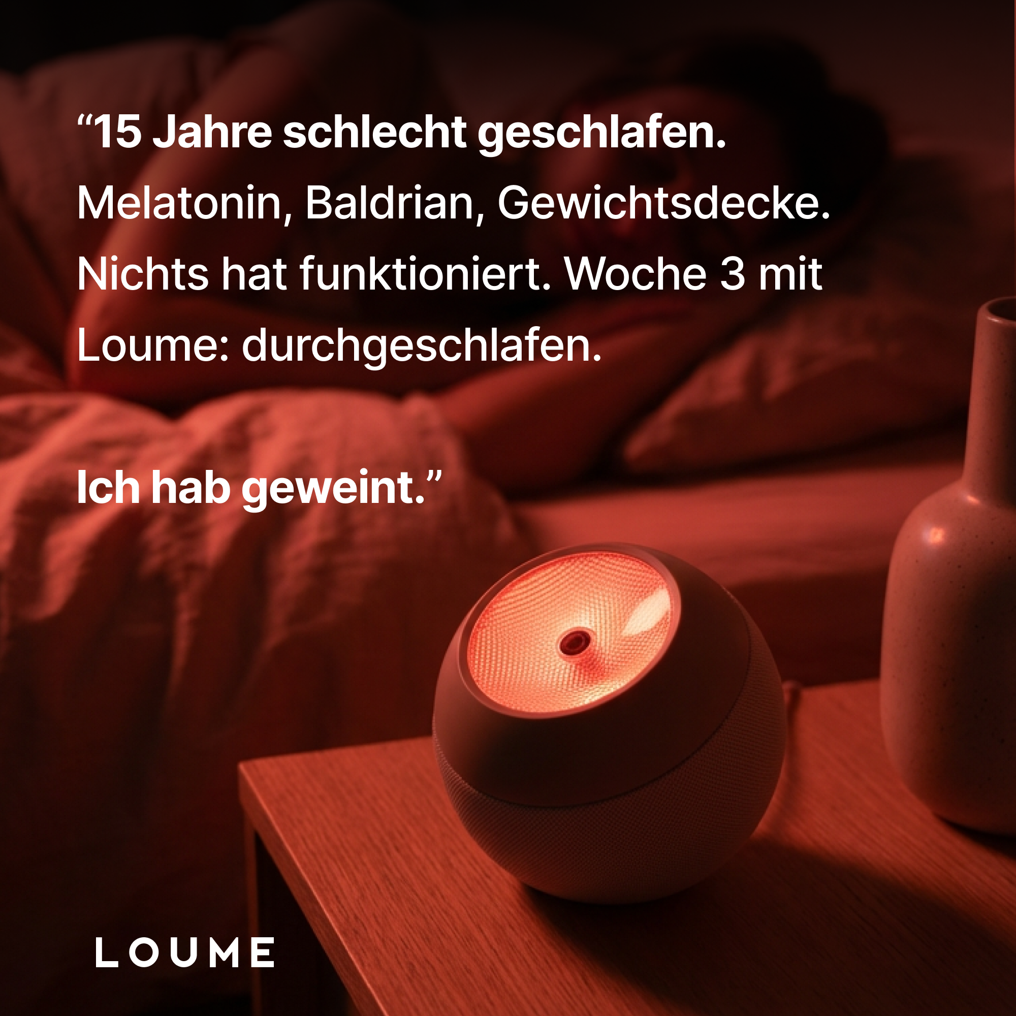 Loume Facebook ad