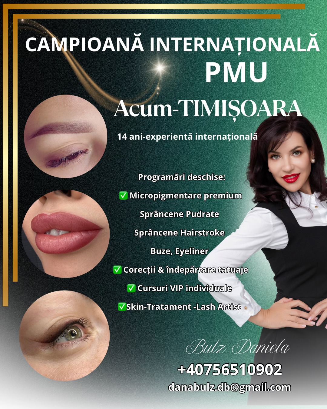 DanielaBulz Trainer-Permanentmakeup-Lash Facebook ad: Descoperă Frumusețea Autentică la Timișoara cu Bulz Daniela…