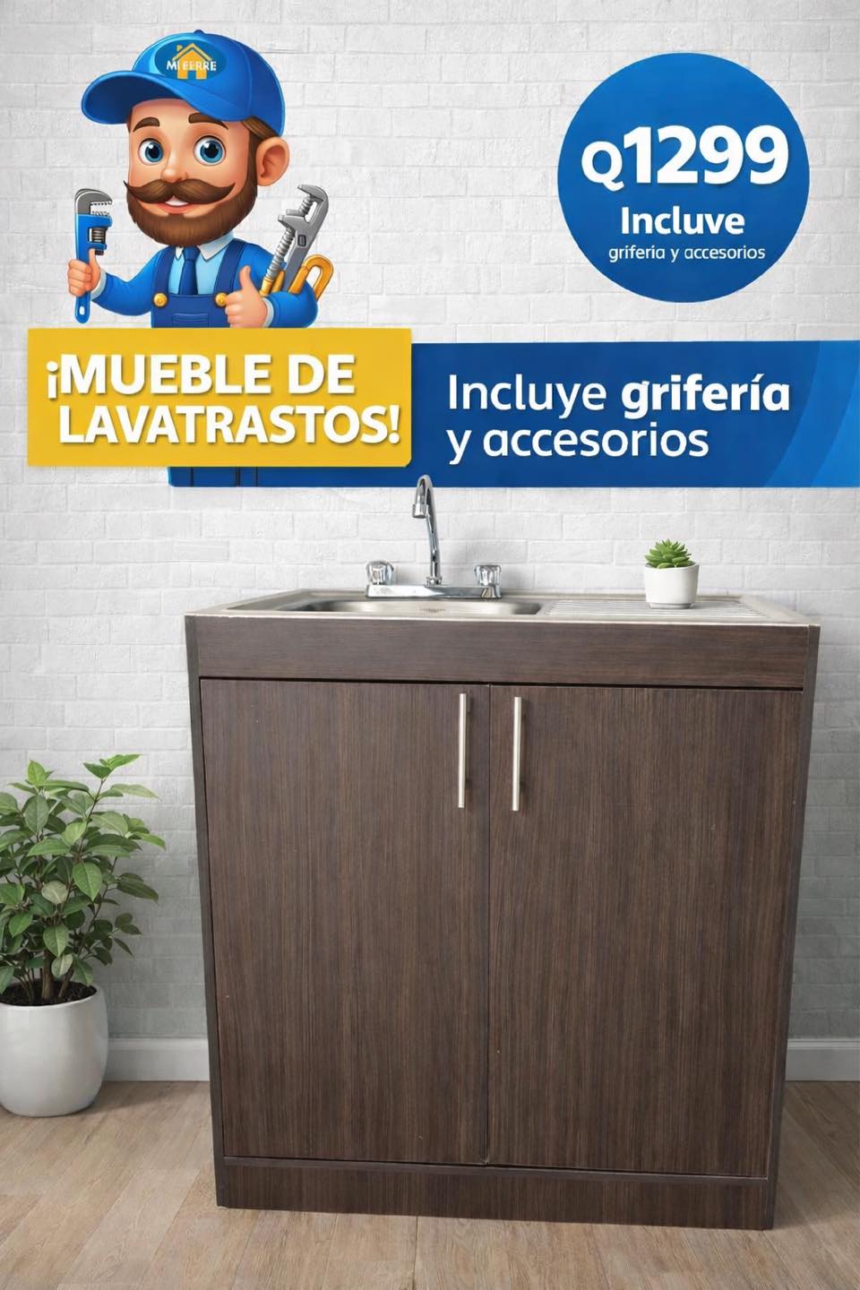 Armando MiFerre.gt Facebook ad: Cambia tu cocina fácil y rápido