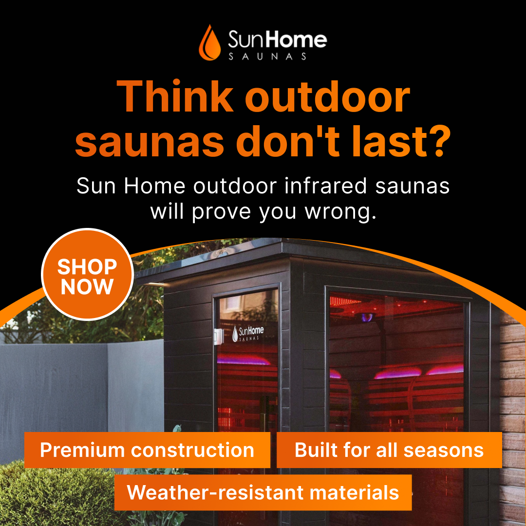 Sun Home Saunas Facebook ad