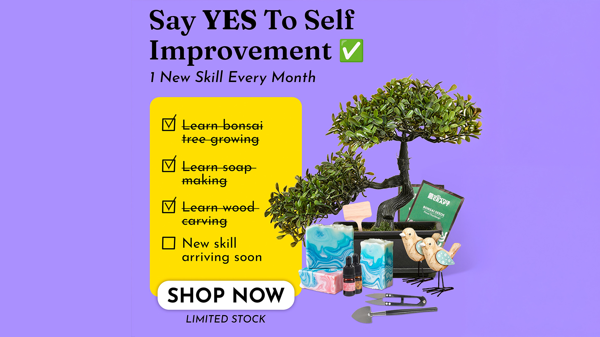 This Month's Craft Facebook ad