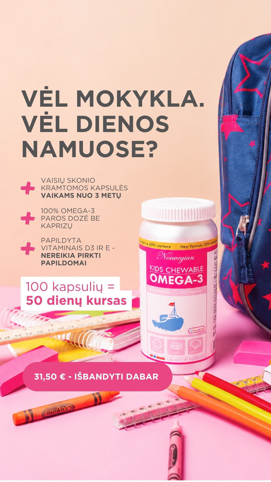 Omegalab.lt Facebook ad