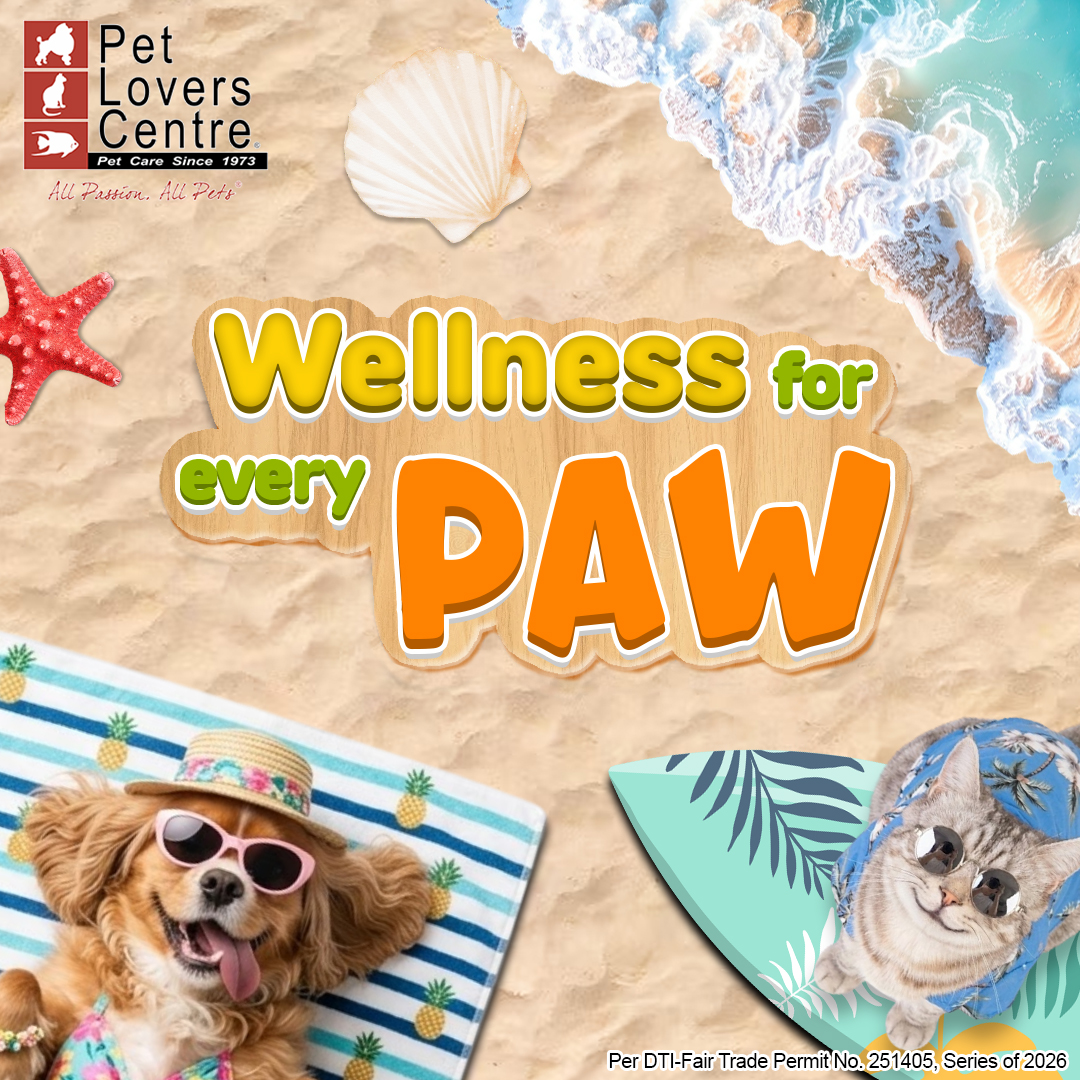 Pet Lovers Centre Philippines Facebook ad: Wellness matters for every paw!