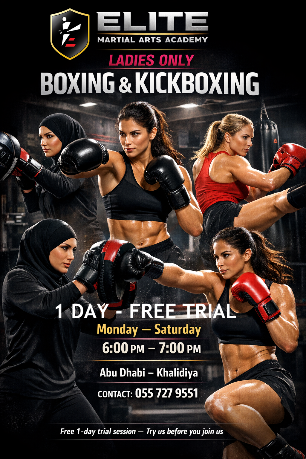 Elite Martial Arts Facebook ad