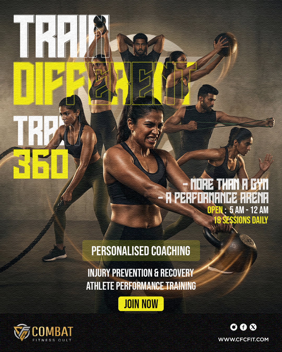 Combat Fitness Cult Global Facebook ad from Apr 10, 2026