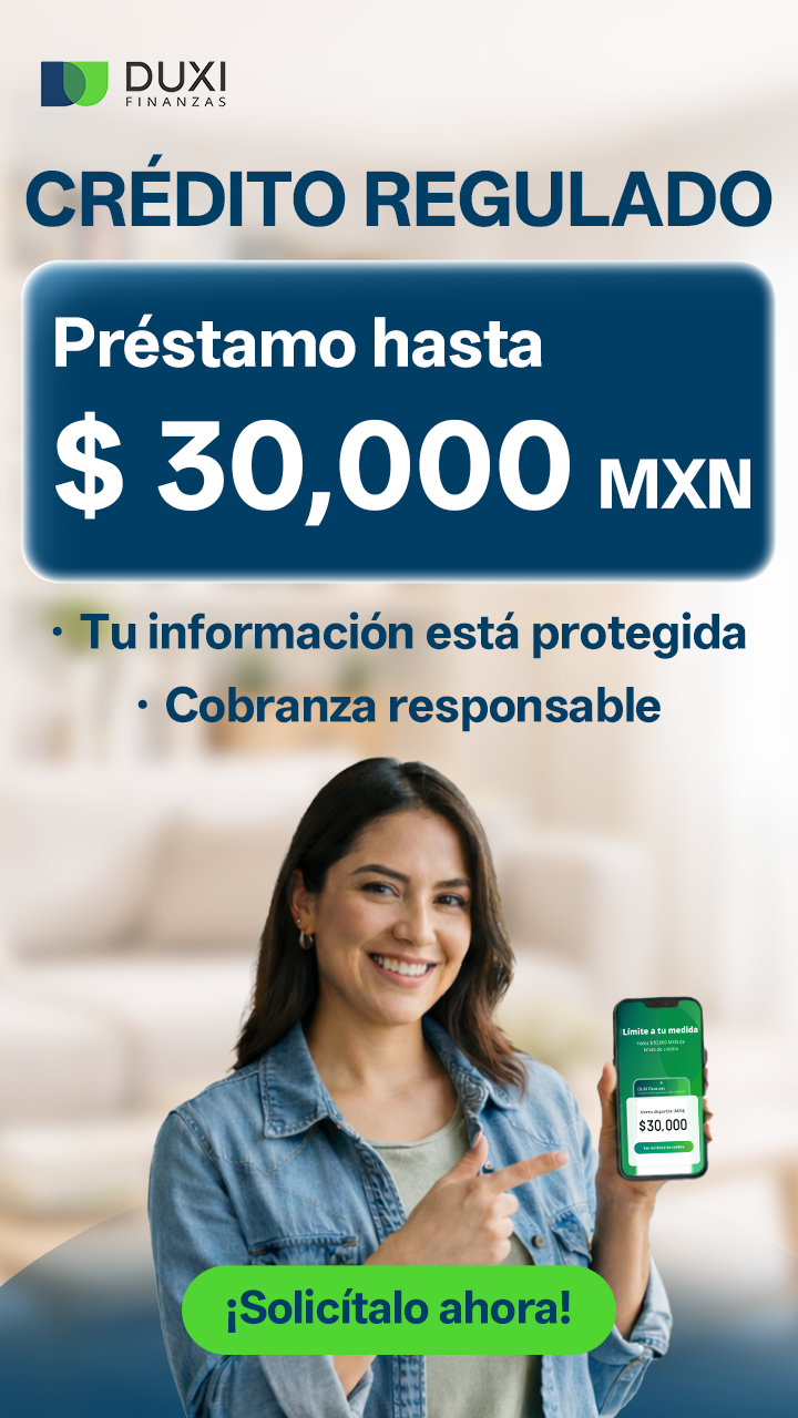 Duxi Finanzas Facebook ad from May 15, 2026