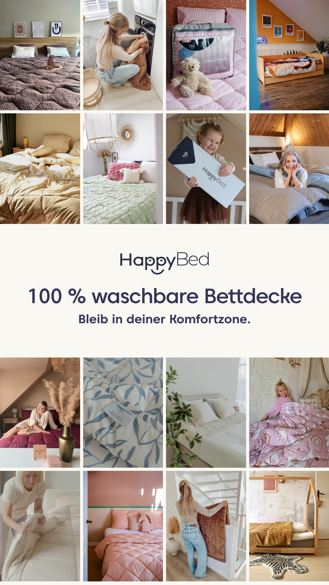 Thehappybed.de Facebook ad