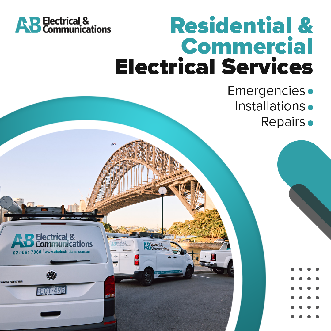 AB Electrical & Communications - Your Sydney Electrician Facebook ad