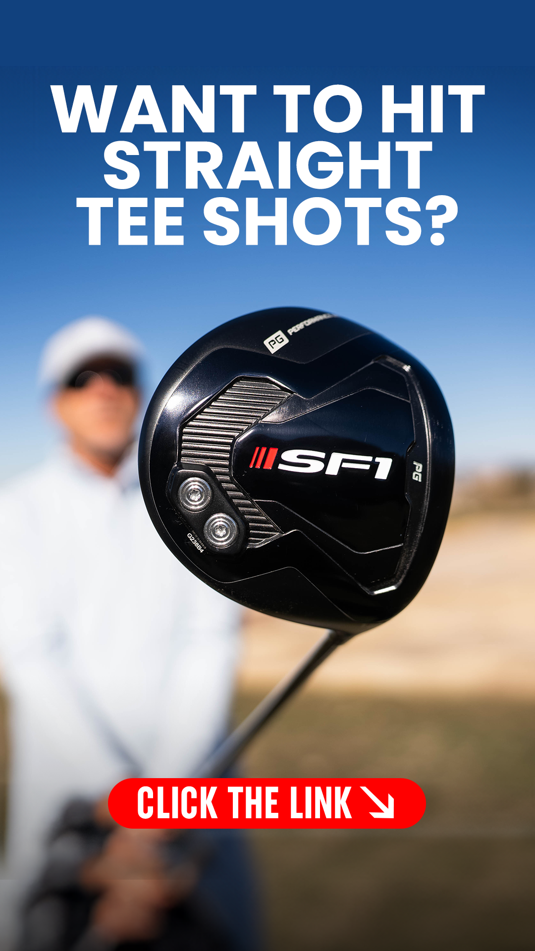 Performance Golf Facebook ad